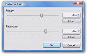 Horizontal Lines Options